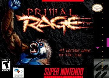 Primal Rage (USA) (Beta) box cover front